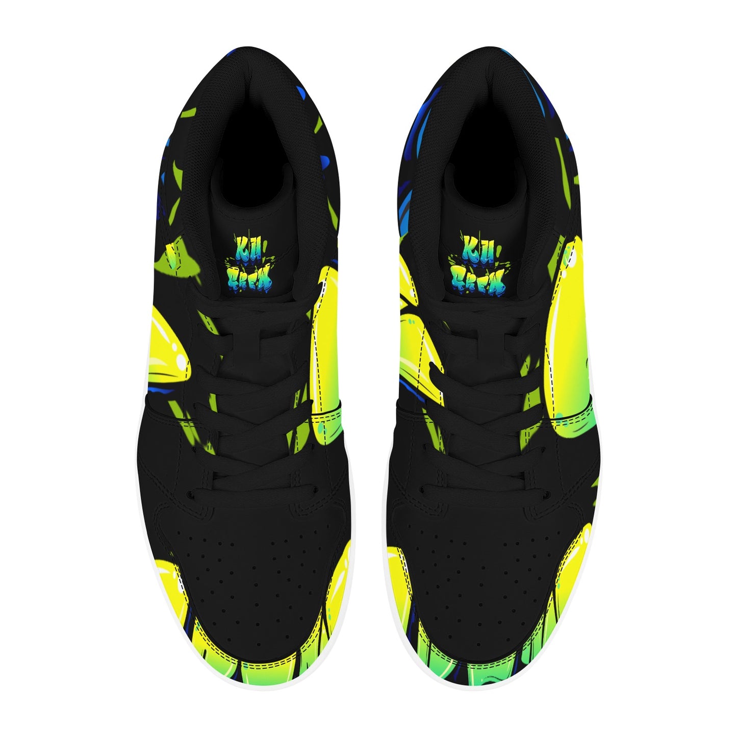 KU Crew Neon Flux High Top