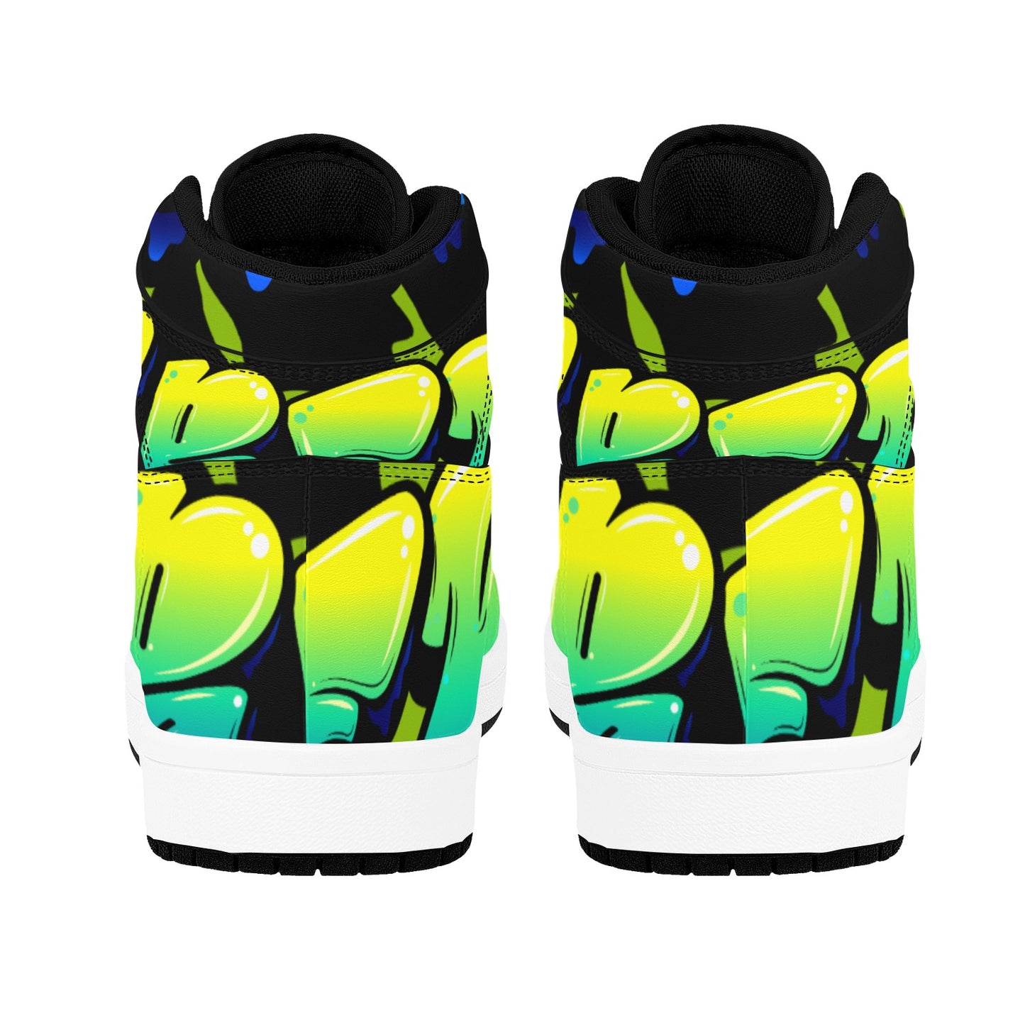 KU Crew Neon Flux High Top