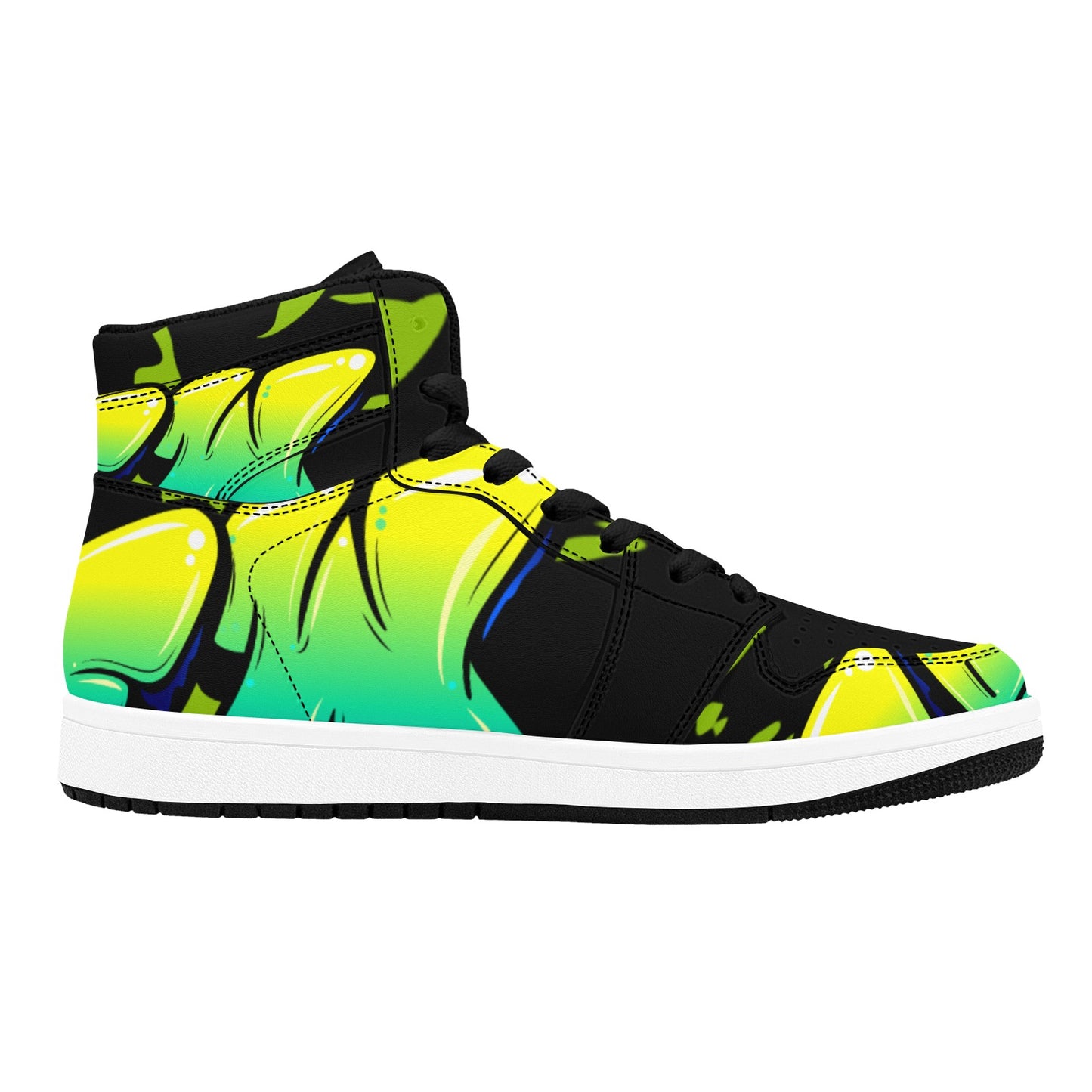 KU Crew Neon Flux High Top