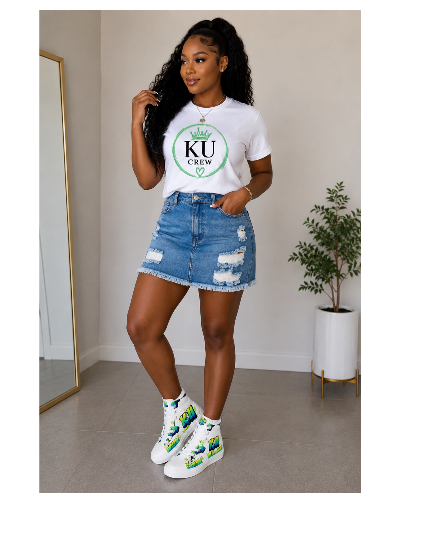 KU Crew Women's Relaxed T-Shirt