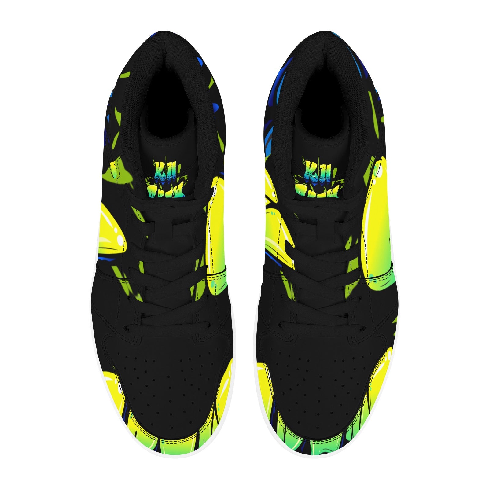 KU Crew "Neon Flux" High Tops
