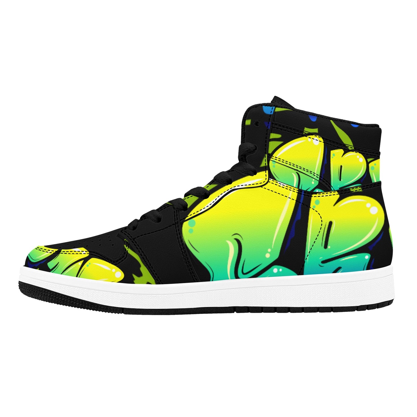 KU Crew Neon Flux High Top