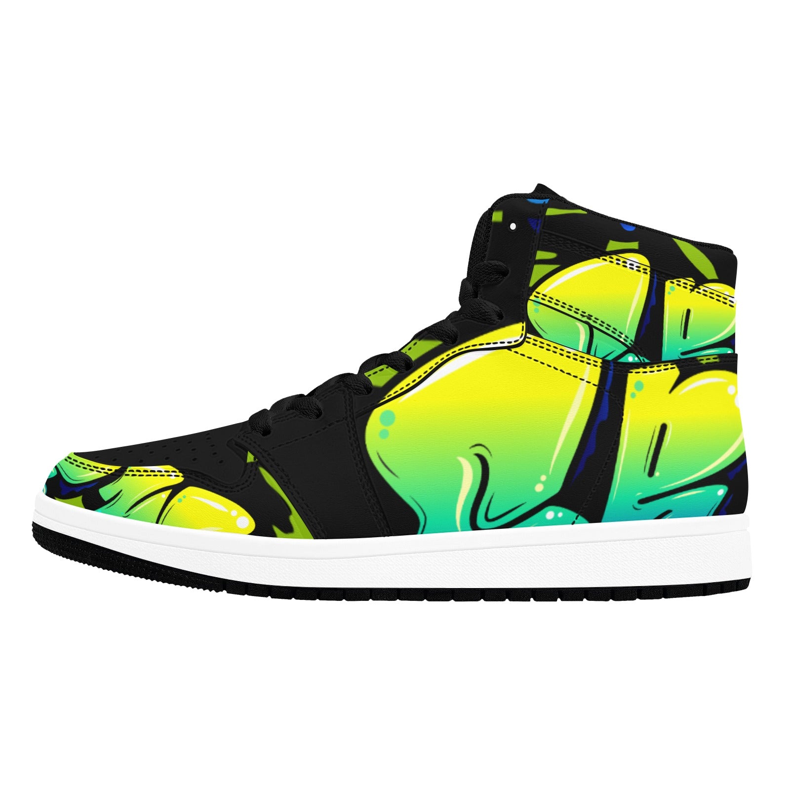 KU Crew "Neon Flux" High Tops