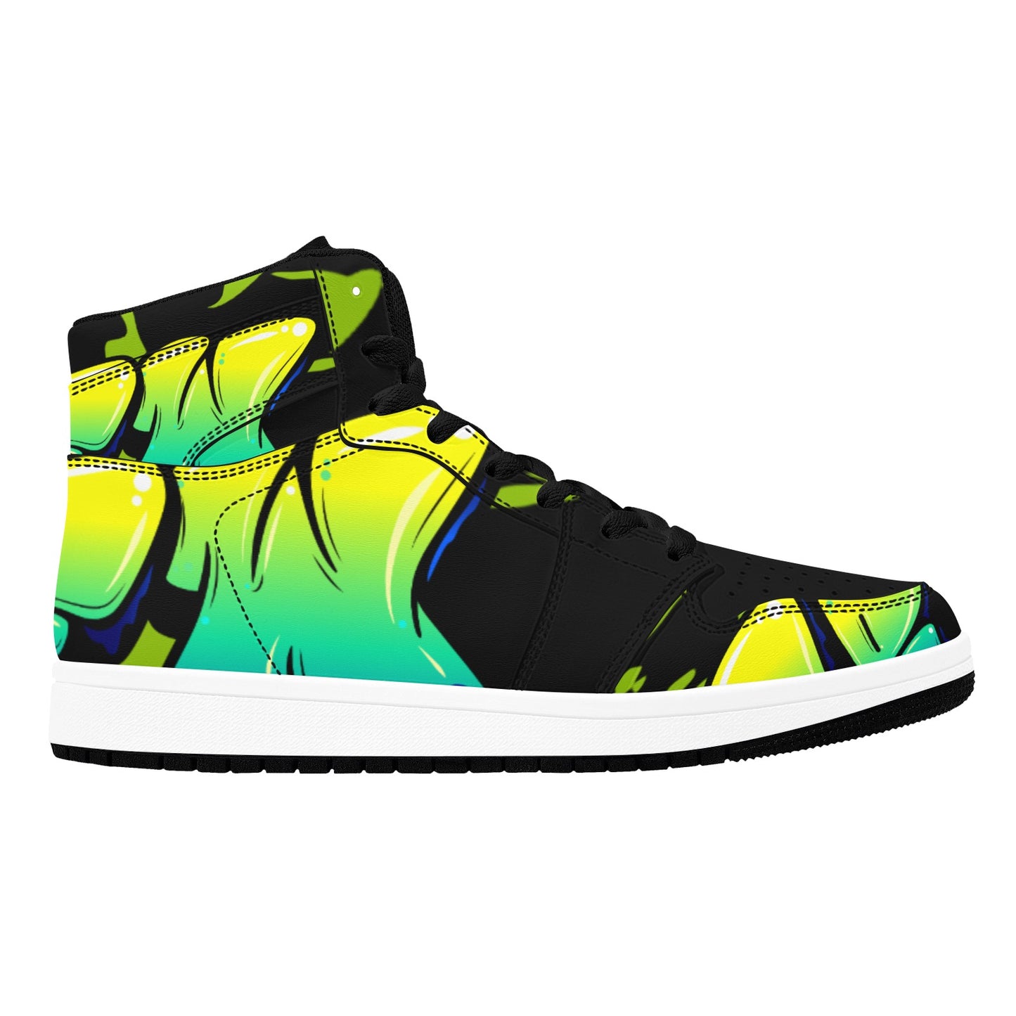 KU Crew Neon Flux High Top